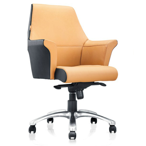 Office Chair|Fashion Medium Back Chair|Office Furniture|Medium Back Chair|真皮中班椅 CG-G1301